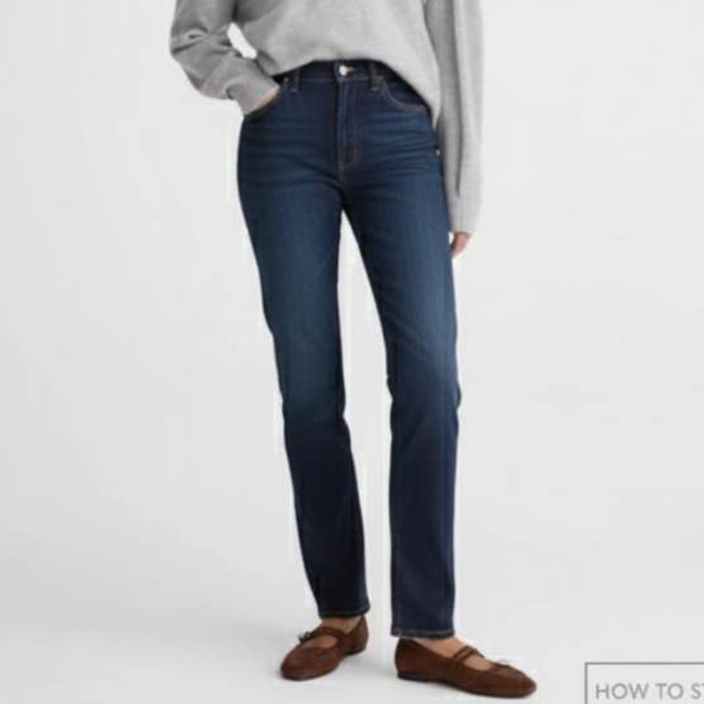 Madewell The Perfect Vintage Straight Leg Jean